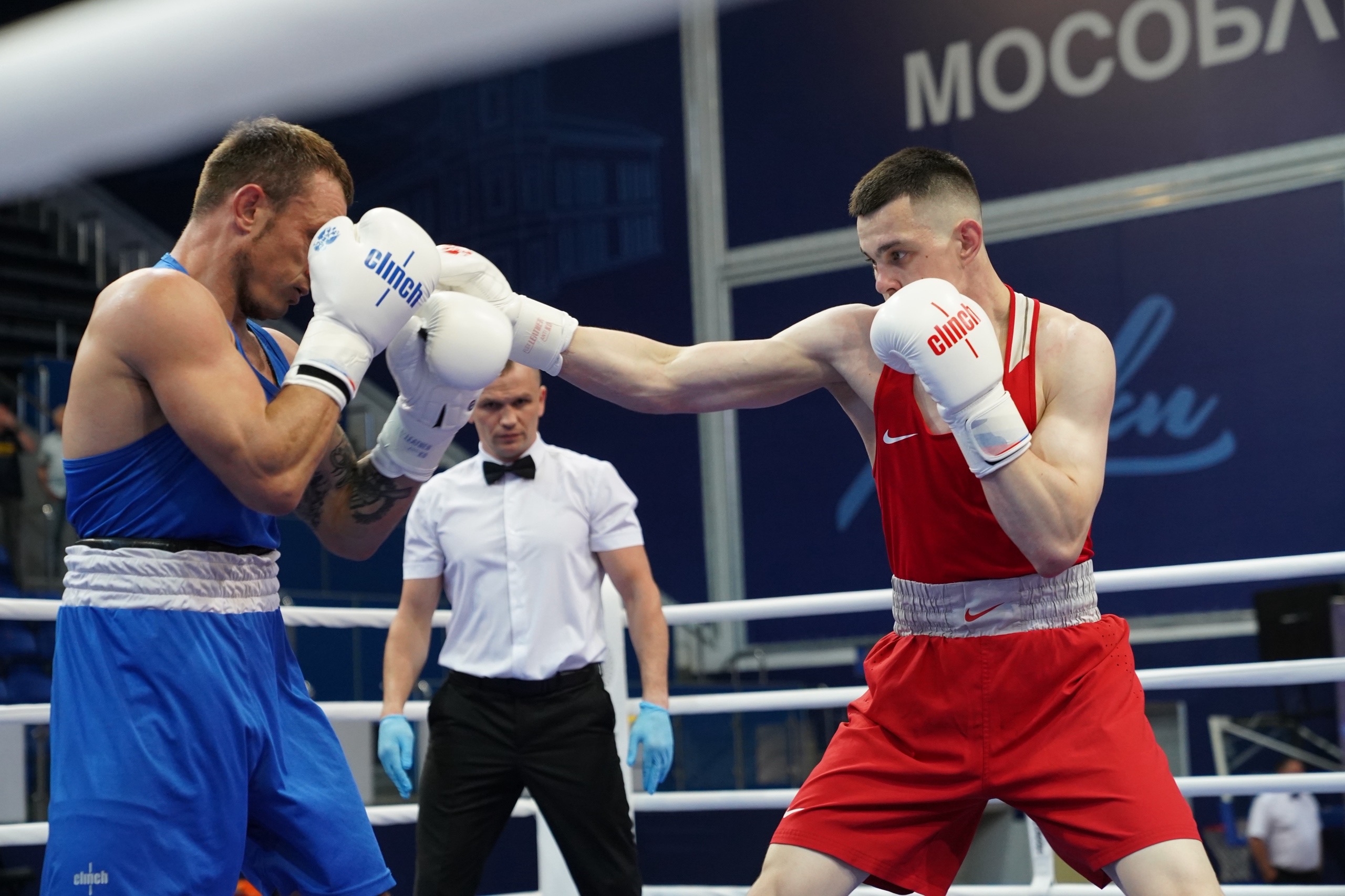 Чемпионат ЦФО России по боксу на призы Олимпийского чемпиона Александра Борисовича Лебзяка среди мужчин и женщин в Химках.