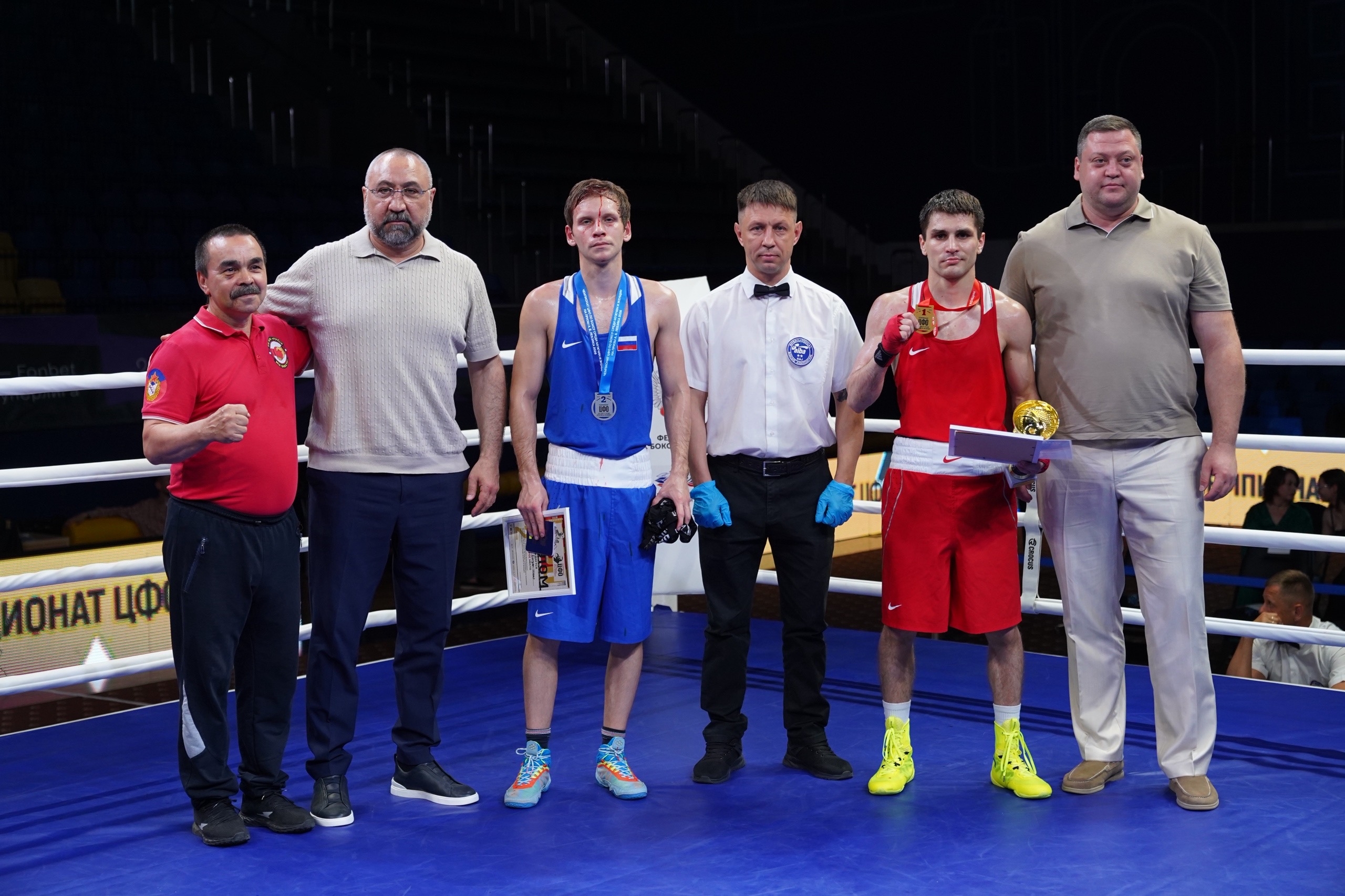 Чемпионат ЦФО России по боксу на призы Олимпийского чемпиона Александра Борисовича Лебзяка среди мужчин и женщин в Химках.